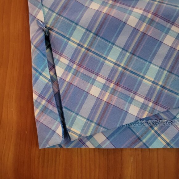 Dockers Golf Plaid Athletic Skort - 10 - Picture 8 of 10